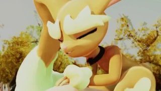 Lopunny sex in the forest