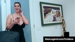 Big Boobed Brunette Alison Tyler Dicked By Fat Cock Legend!